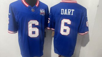 Giants Dart #6 Blue Jersey (2)