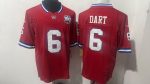 Giants Dart #6 red Jersey 3