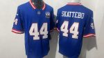 Giants Skattebo #44 Blue Jersey