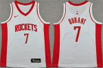 Houston Rockets #7 Kevin Durant White 2025 Association Edition Stitched