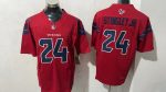 Houston Texans 24 Derek Stingley Jr. Red Stitched Jersey
