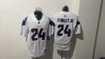 Houston Texans 24 Derek Stingley Jr. White Stitched Jersey