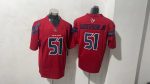 Houston Texans 51 Will Anderson Jr. Red Stitched Jersey