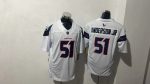 Houston Texans 51 Will Anderson Jr. White Stitched Jersey