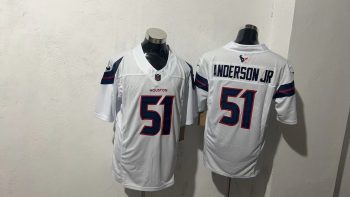 Houston Texans 51 Will Anderson Jr. White Stitched Jersey