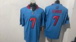 Houston Texans 7 C.J. Stroud Light Blue H-Town Stitched Jersey