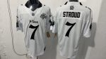 Houston Texans 7 C.J. Stroud White H-Town Stitched Jersey