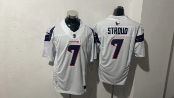 Houston Texans 7 C.J. Stroud White Stitched Jersey (2)