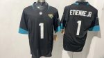 Jacksonville Jaguars Etienne Jr. 1 Black Jersey