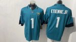 Jacksonville Jaguars Etienne Jr. 1 Teal Jersey