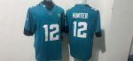 Jacksonville Jaguars Hunter 12 Teal Jersey
