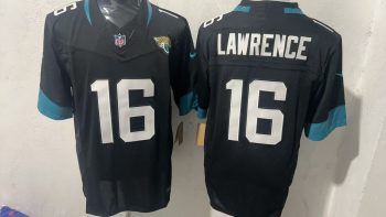 Jacksonville Jaguars  Lawrence  16  black Jersey (2)