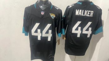 Jacksonville Jaguars  Walker  44  Black Jersey