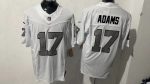 Las Vegas Raiders #17 Adams White Stitched Jersey