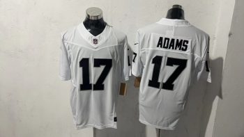 Las Vegas Raiders #17 Adams White Stitched Jersey (2)