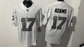 Las Vegas Raiders #17 Adams White Stitched Jersey