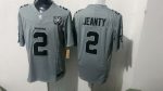 Las Vegas Raiders #2 Jeanty Gray Stitched Jersey