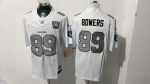 Las Vegas Raiders #89 Bowers White Stitched Jersey