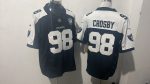 Las Vegas Raiders #98 Crosby BlackWhite Stitched Jersey