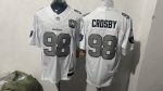 Las Vegas Raiders #98 Crosby White Stitched Jersey