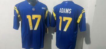 Los Angeles Rams #17 Tyjae Spears Royal Blue Stitched Jersey