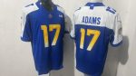 Los Angeles Rams #17 Tyjae Spears Royal Blue Throwback Stitched Jersey