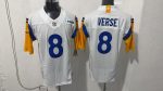 Los Angeles Rams #8 Jared Verse White Stitched Jersey