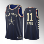Men’s 2024 All-Star #11 Kyrie Irving Navy Stitched Basketball Jersey