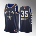 Men’s 2024 All-Star #35 Kevin Durant Navy Stitched Basketball Jersey