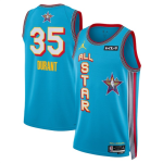 Men’s 2025 All-Star #35 Kevin Durant Light Blue Stitched Basketball Jersey