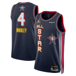 Men’s 2025 All-Star #4 Evan Mobley Navy Stitched Basketball Jersey