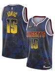 Men's Denver Nuggets #15 Nikola Jokic Royal 2025 Select Series Swingman