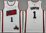 Men’s Houston Rockets #1 Amen Thompson White 2024-25 City Edition Stitched