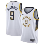 Men’s Indiana Pacers #9 T.J. McConnell White Association Edition Stitched Jersey