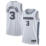 Men’s Memphis Grizzlies #3 Kentavious Caldwell-Pope White 2025-26 City Edition
