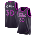 Men’s Minnesota Timberwolves #30 Julius Randle Julius Randle Purple
