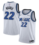 Men's Orlando Magic #22 Franz Wagner White 2025 Association Edition Stitched