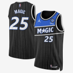 Men’s Orlando Magic #25 Magic New Generation of Magic Black Stitched