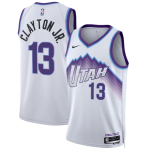 Men's Utah Jazz #13 Walter Clayton Jr. White 2025 Association Edition Stitched