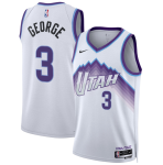 Men’s Utah Jazz #3 Keyonte George White 2025 Association Edition Stitched