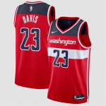 Men’s Washington Wizards #23 Anthony Davis Red 2026 Icon Edition Stitched