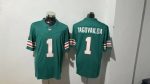 Miami Dolphins 1 Tua Tagovailoa Aqua Stitched Jersey (2)
