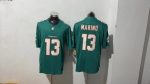 Miami Dolphins 13 Dan Marino Teal Stitched Jersey