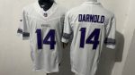 Minnesota Vikings 14 Sam Darnold White Alternate Stitched Jersey