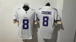 Minnesota Vikings 8 Kirk Cousins White Stitched Jersey