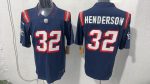 New England Patriots Henderson #32 Blue Jersey