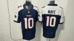 New England Patriots Maye #10 navy Jersey