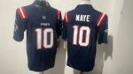 New England Patriots Maye #10 navy stitched Jersey