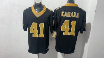 New Orleans Saints #41 Kamara Black Stitched Jersey