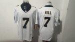 New Orleans Saints #7 Hill White Stitched Jersey (2)